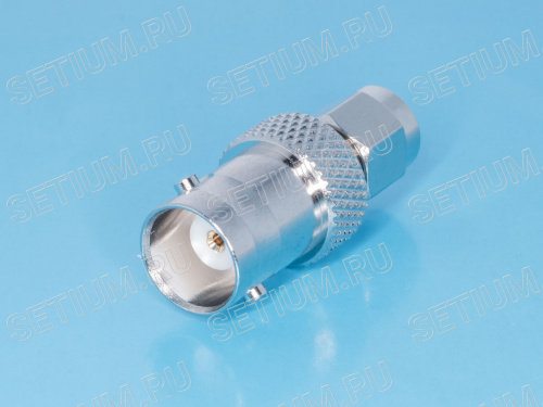 Переходник BNC гнездо - SMA вилка BNCJ/SMAP фото 3