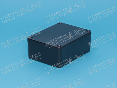 Корпус пластмассовый 100х77х41мм, черный BOX-3 фото 2