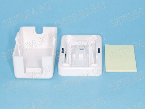 Коробка для внешней розетки под 1 Keystone, PCnet BK-14 фото 2