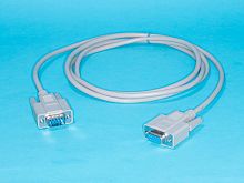 Кабель (шнур) D-SUB 9 гнездо - D-SUB 9 вилка 1,8м SCF-12