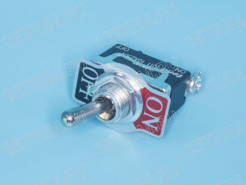 Тумблер 2 контакта, SPDP, вкл-выкл T011B