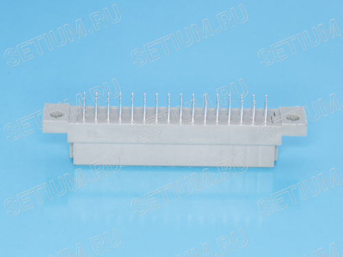 Разъем DIN 41612 32 контакта, гнездо, 2 ряда 612B/2-32F-1 фото 2