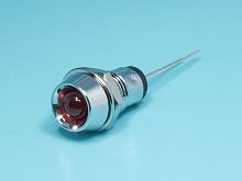 Светодиод в корпусе, красный, гайка d=8мм, 3,0 mcd LA07W/H