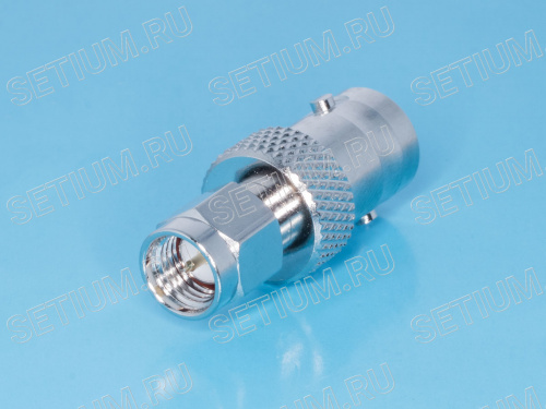 Переходник BNC гнездо - SMA вилка BNCJ/SMAP