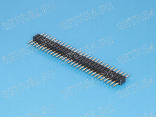 Штыревой соединитель 1х30 шаг 1,27мм PLL1.27-30