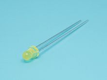 Светодиод d=3мм, желтый, 6,0mcd LY2040