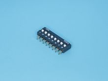 ДИП свич 8 позиций, тип планарный SWD4-8