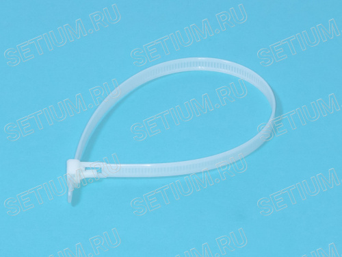 Стяжка открываемая 300x7,6мм, белая, упак. 100 шт. HV-300-W фото 4