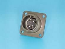 Разъём Amphenol серии MS  6 контактов, вилка на блок MS3102E-14S-6P