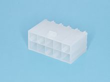 Разъем питания Mini-Fit 10 контактов, вилка на плату, шаг 4,2мм MF-10MA