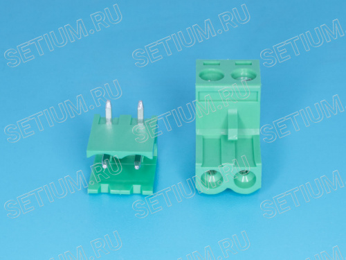 Клеммник угловой 2 позиции, провод-плата фото 5