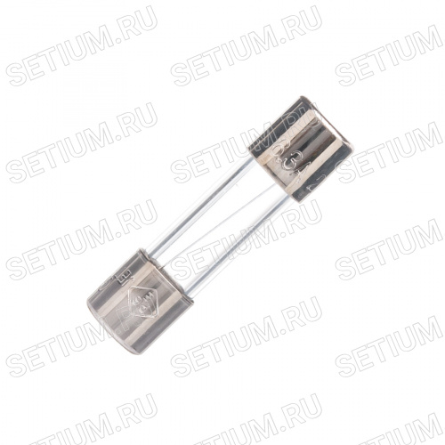 Предохранитель 5х20мм, стеклянный, быстрый, 6.3A/250В (GFE) FS-52GF-6.3/250