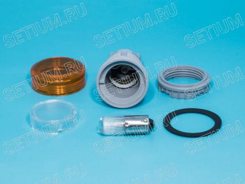 Сигнальная лампа d 30 мм, оранжевая TN2L2ON фото 2