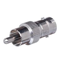 Переходник BNC гнездо - RCA вилка BNCJ/RCAP