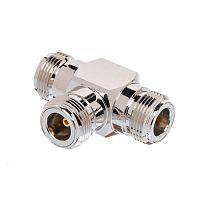 N T-коннектор, гнездо-гнездо-гнездо N-TJJJ