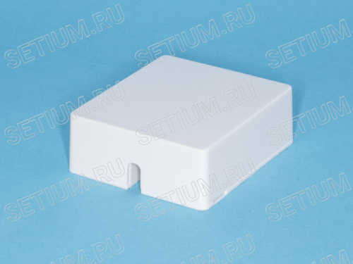 Розетка телефонная, 1 порт RJ-12, серая TJC6P6C фото 3