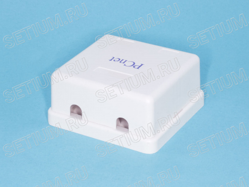 Коробка для внешней розетки под 2 Keystone, PCnet BK-24 фото 3