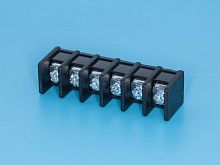 Клеммник винтовой на плату, 6 контактов, шаг 8.25 мм