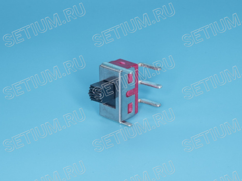 Переключатель мини 3 конт. прям. уг. МS-14 SS-12 фото 4