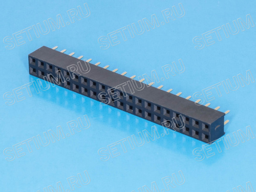 Разъем 2х20 гнездо на плату, шаг 2мм фото 5 Разъем 2х20 гнездо на плату, шаг 2мм PBD2-40 фото 5