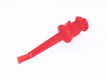 Щуп-зажим 57мм, красный ITB-57R
