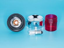 Лампа неоновая 220 В, d 25 мм, красная TPNFR-302R