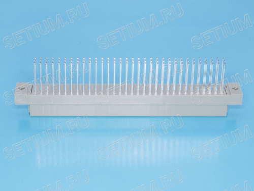 Разъем DIN 41612 96 контактов, гнездо, длина контакта 13мм 612C-96F-13 фото 2