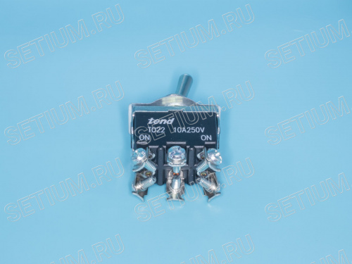 Тумблер 6 контактов, DPDP, вкл-вкл T022B фото 4