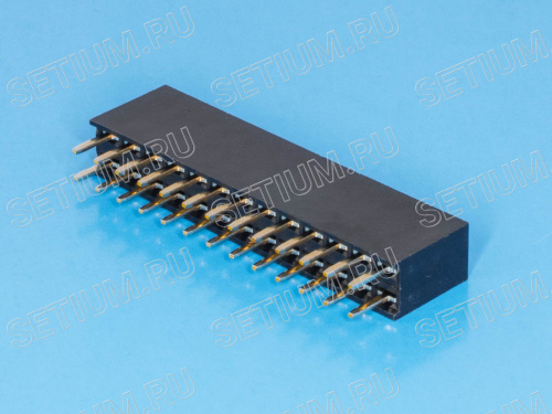 Разъем 2х13 гнездо на плату, шаг 2.54мм фото 4 Разъем 2х13 гнездо на плату, шаг 2.54мм PBD-26 фото 4