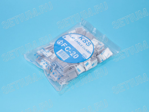 Площадка самоклеящаяся для зажима шлейфа 20x24мм, упак. 100 шт. фото 3 Площадка самоклеящаяся для зажима шлейфа 20x24мм, упак. 100 шт. FC-20 фото 3