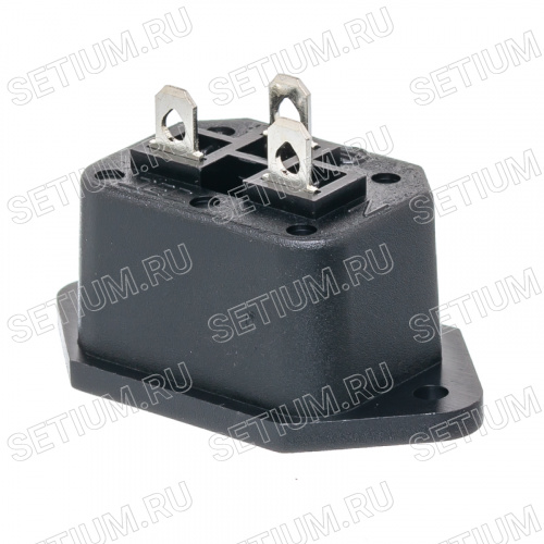 Разъем питания 220В C13, гнездо на блок, 10A фото 2 Разъем питания 220В C13, гнездо на блок, 10A AC-2 фото 2