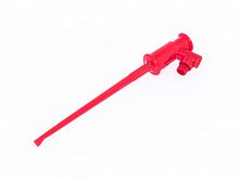 Щуп-зажим 138мм, красный ITB-138R