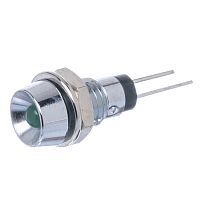 Светодиод в корпусе, зеленый, 12В, 12.0mcd LA03W/8UG/HV12