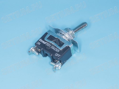 Тумблер 2 контакта, SPDP, вкл-выкл T011B фото 5