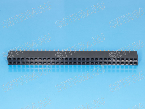 Разъем 2х30 гнездо на плату, шаг 2.54мм фото 3 Разъем 2х30 гнездо на плату, шаг 2.54мм PBD-60 фото 3