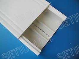 Короб 100х40мм с направляющими Короб 100х40мм с направляющими DKC-01782