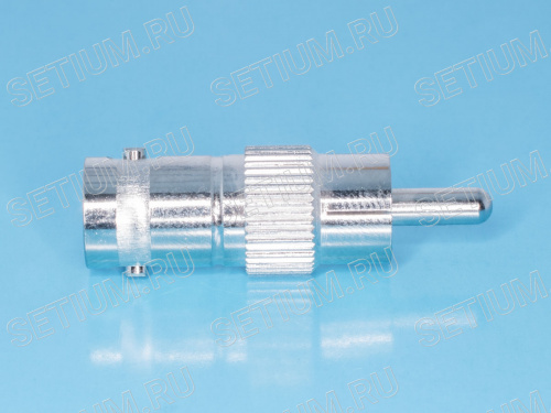 Переходник BNC гнездо - RCA вилка BNCJ/RCAP фото 3