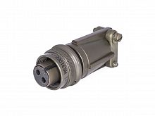 Разъём Amphenol серии MS  2 контакта, гнездо на кабель MS3106E-10SL-4S
