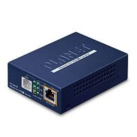 Медиаконвертер неуправляемый Planet 1 порт RJ-45 10/100/1000 Мб/с 802.3at PoE, 1 порт  RJ11 VDSL2 профиль 30a VC-231GP