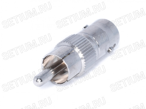 Переходник BNC гнездо - RCA вилка BNCJ/RCAP