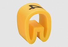 Маркер цифра 4 d=3,0-4,2мм, желтый, упак.20 шт. EС-1-4