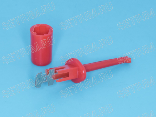 Щуп-зажим 40мм, красный ITB-40R фото 3