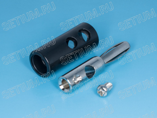 Вилка "Banana", тип 1, черная TS-1B фото 2