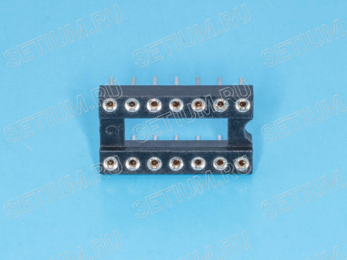 Панелька DIP 14 цанговая SCSM-14 фото 4