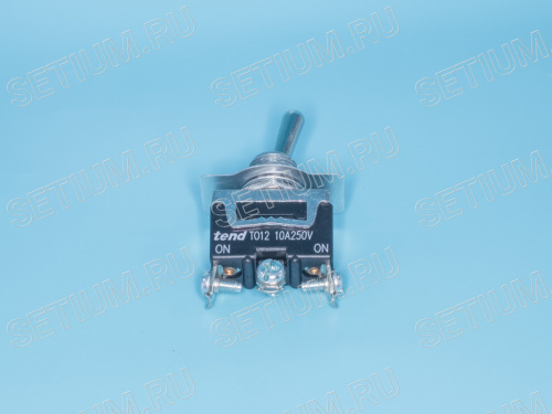 Тумблер 3 контакта, SPDP, вкл-вкл T012B фото 4