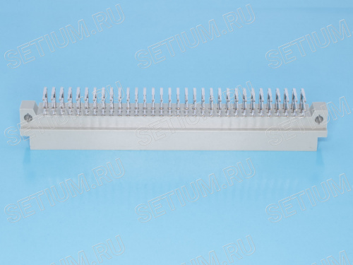 Разъем DIN 41612 96 контактов, вилка, прямой угол 612C-96M фото 2