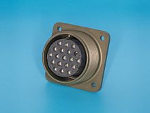 Разъём Amphenol серии MS 19 контактов, гнездо на блок MS3102E-22-14S