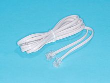 Шнур телефонный с разъемами RJ-11, 2 м SCO-1-6P4C