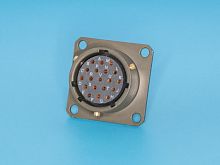 Разъём Amphenol серии 62IN 19 контактов, гнездо на блок 62IN-12E-14-19S