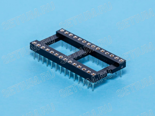 Панелька DIP 28 цанговая SCLM-28